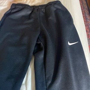 Boys Nike Black Therma Fit Sweatpants